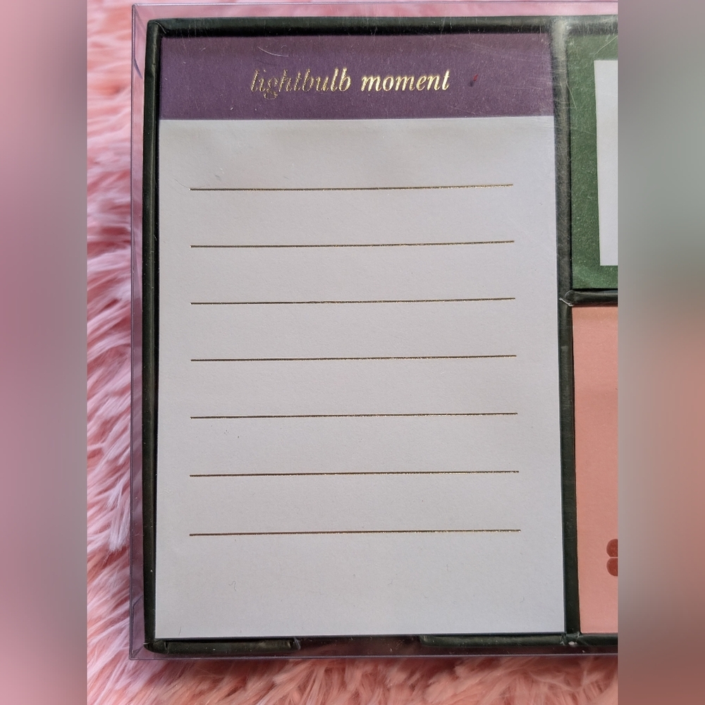 NWT~ Kate Spade Sticky Note Set - Picture 2 of 5